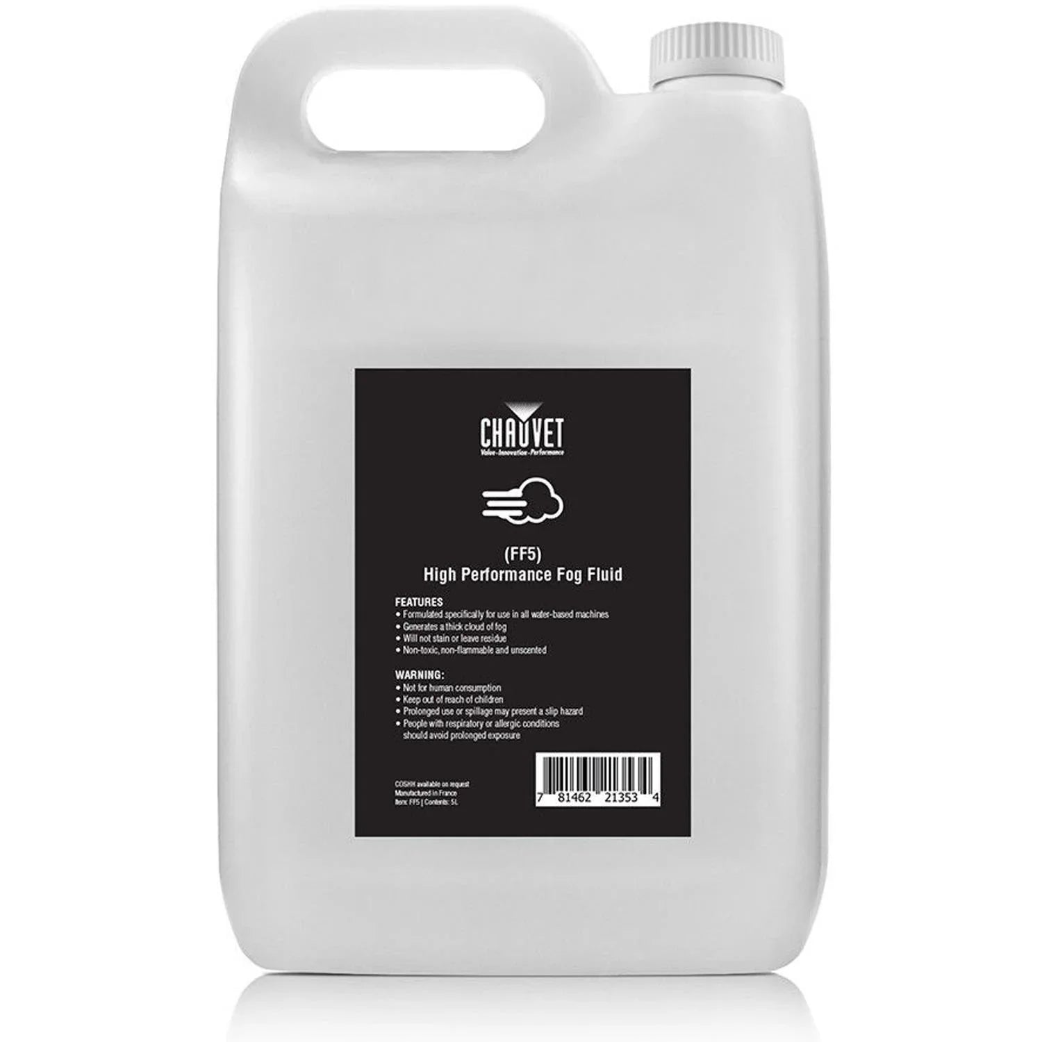 Chauvet DJ High Performance Fog Fluid 5 Litres - DY Pro Audio