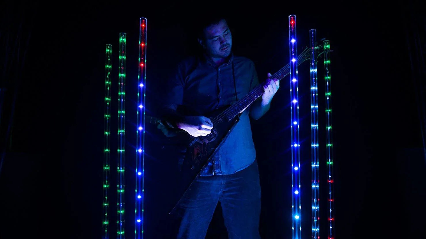 Chauvet Freedom Stick Pack with DMX Defuser RGB With Carry Bag - DY Pro Audio