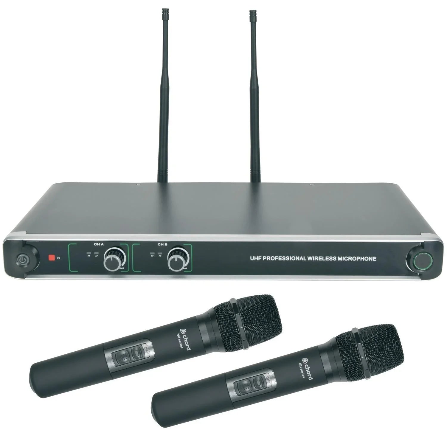Chord NU20 Dual UHF Handheld Microphone System - DY Pro Audio