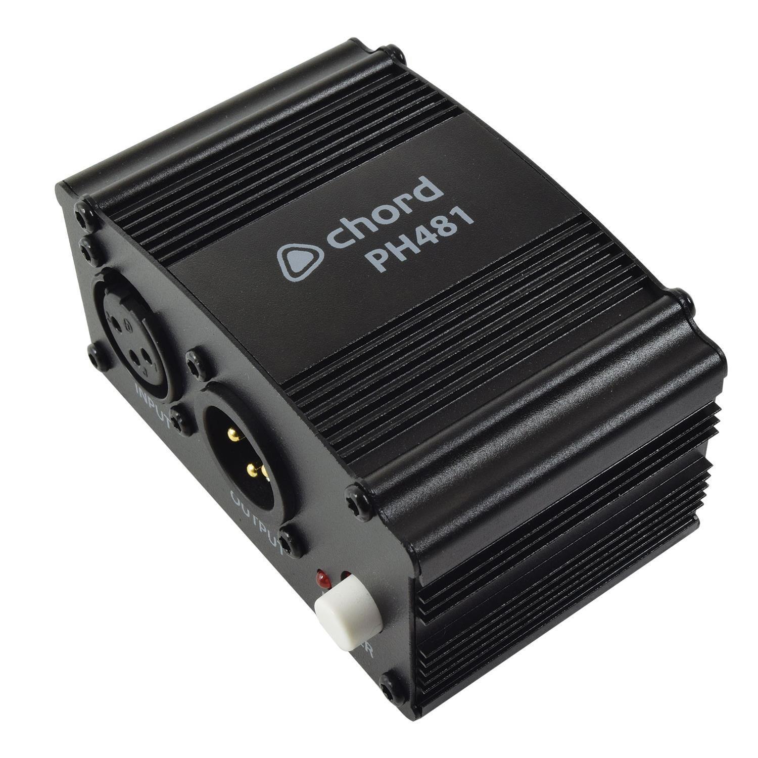 Chord Single Channel 48V Phantom Power Unit - DY Pro Audio