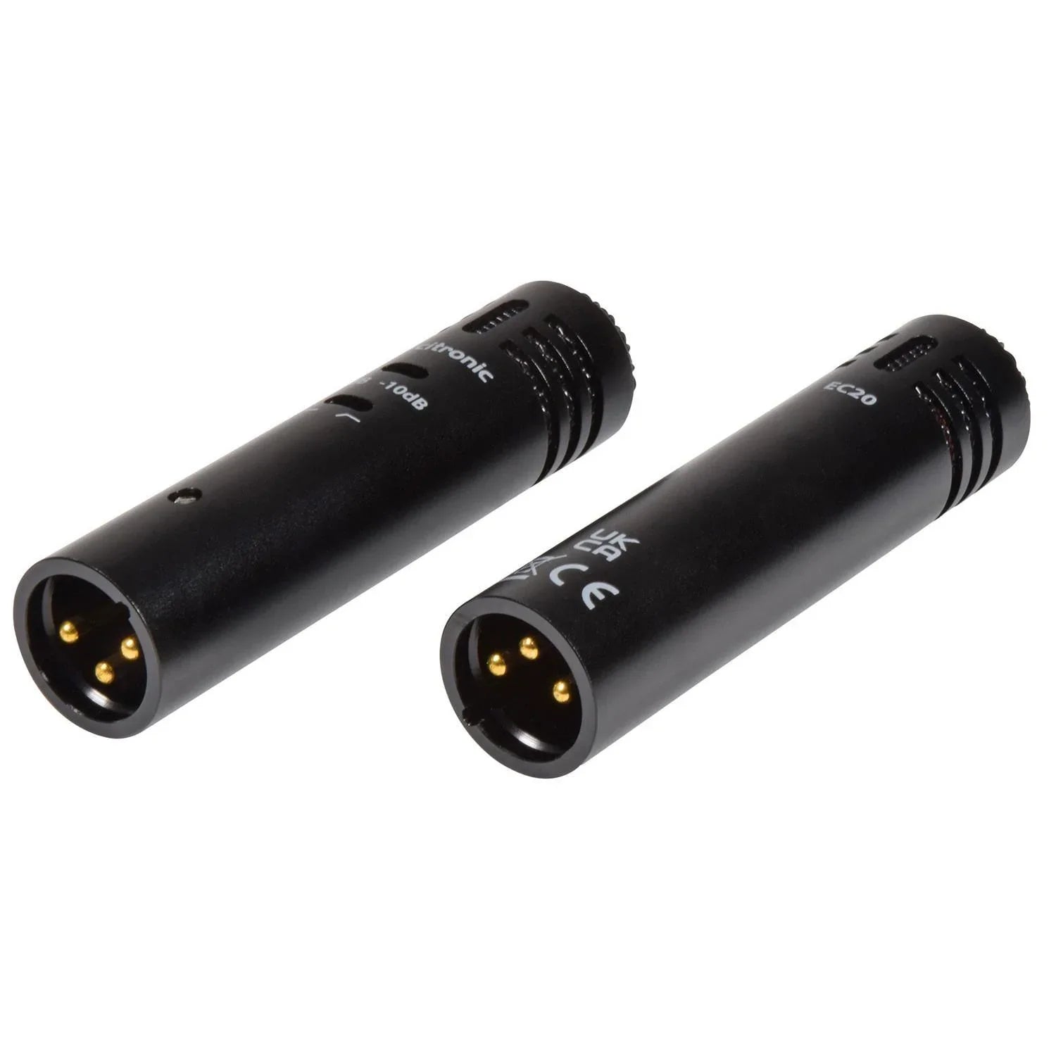 Citronic ECM20 Condenser Mics Stereo - Pair - DY Pro Audio