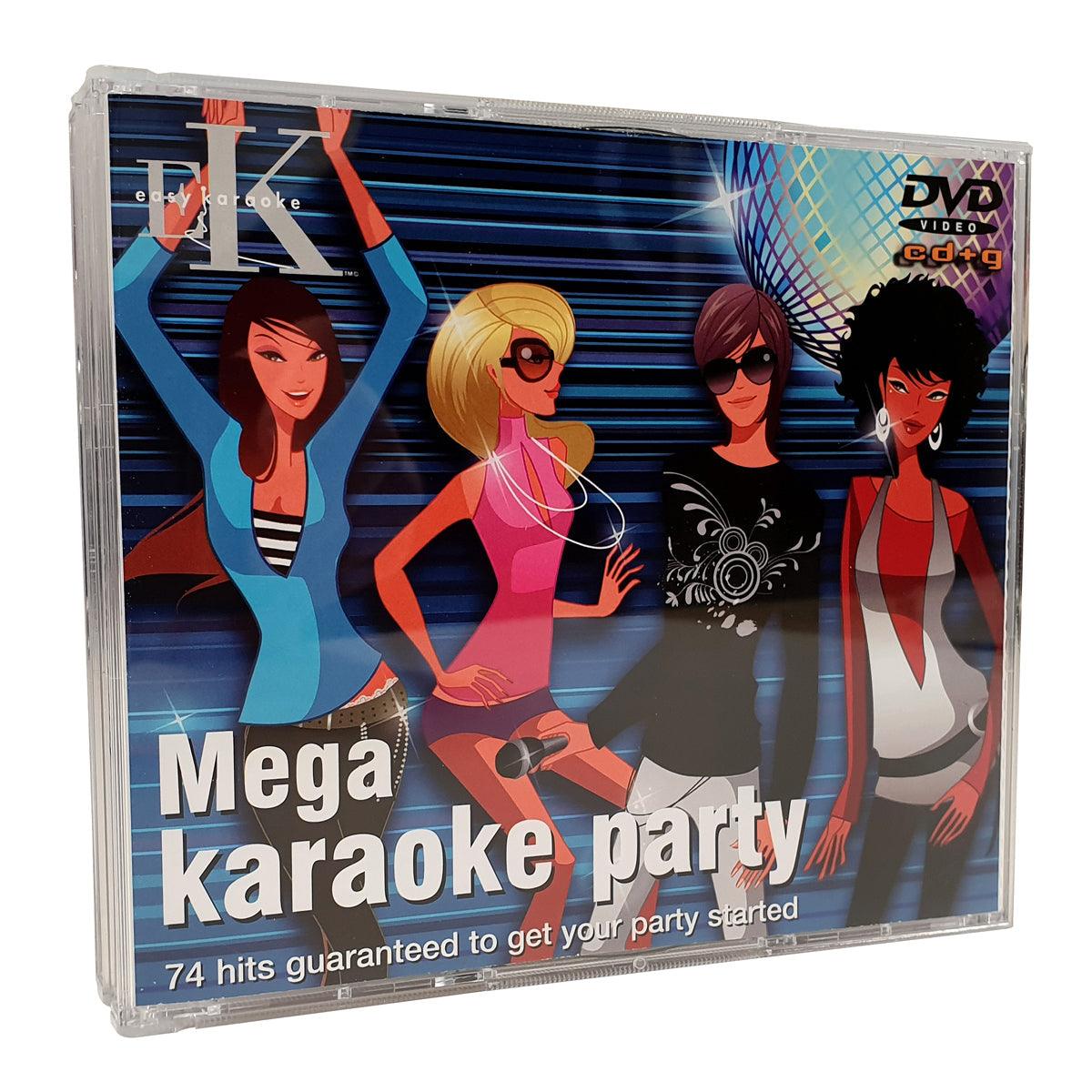 Easy Karaoke Mega Karaoke Party 4 Disc Set + Bonus Disc - DY Pro Audio