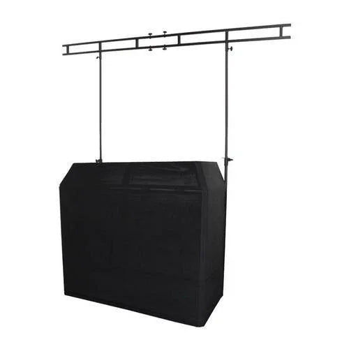 Equinox Aluminum Lightweight DJ Booth System MKII With Overhead Kit - DY Pro Audio