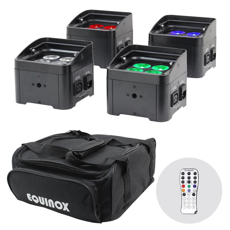Equinox Colour Raider Uplighter Pack - DY Pro Audio