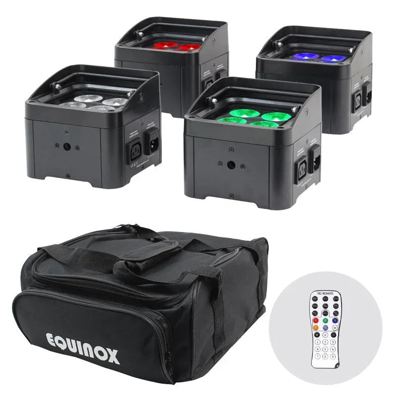Equinox Colour Raider Uplighter Pack - DY Pro Audio