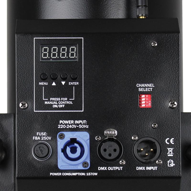 Equinox Confetti Burst Blower Cannon - DY Pro Audio