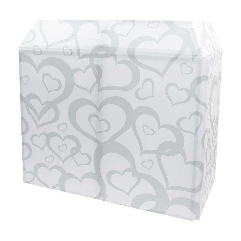 Equinox DJ Booth Heart Design Lycra - DY Pro Audio