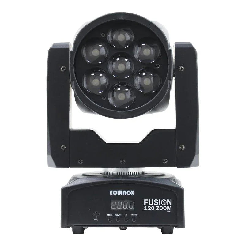 Equinox Fusion 120 Zoom MKII Black Moving Head - DY Pro Audio