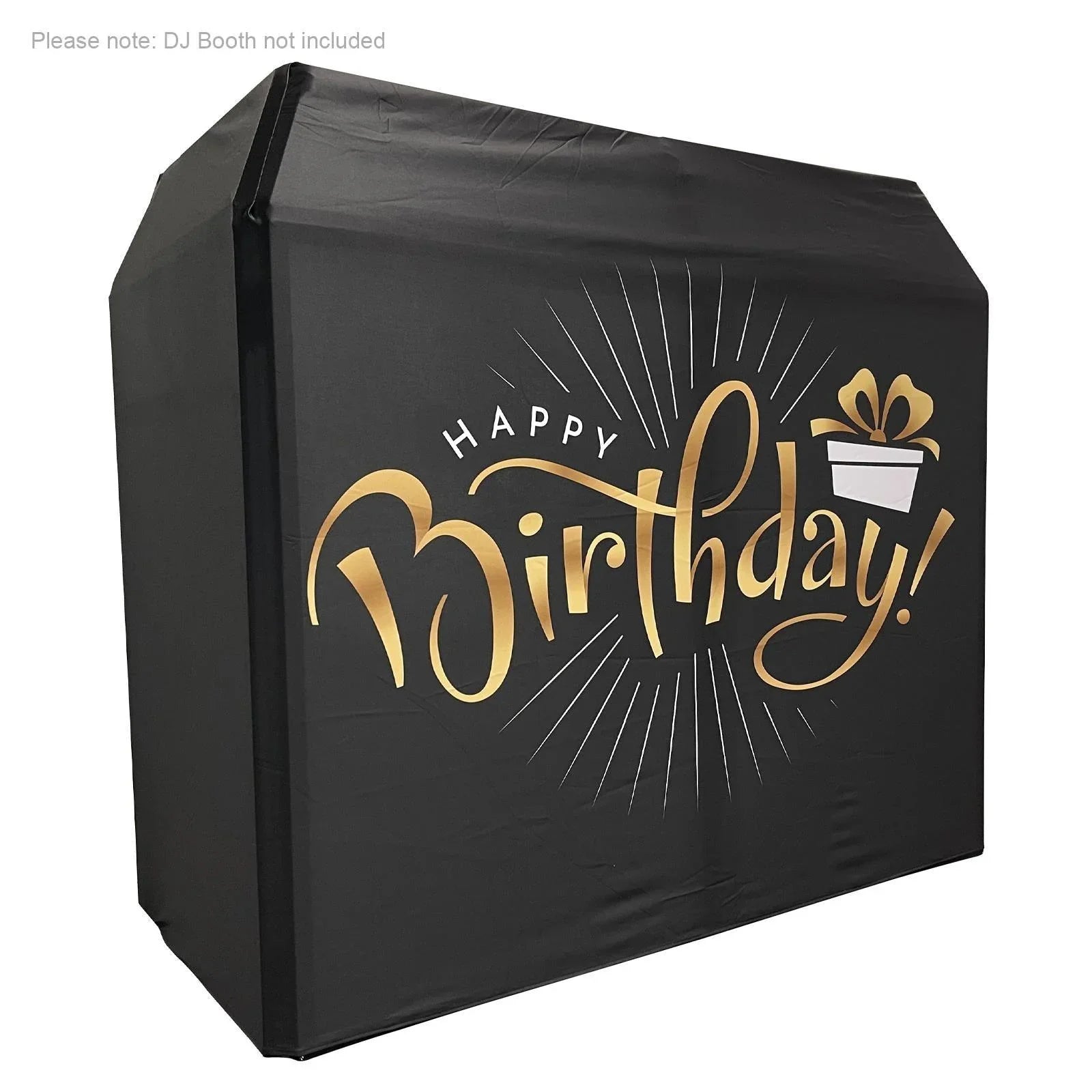 Equinox Happy Birthday Design Lycra for DJ Booths - DY Pro Audio