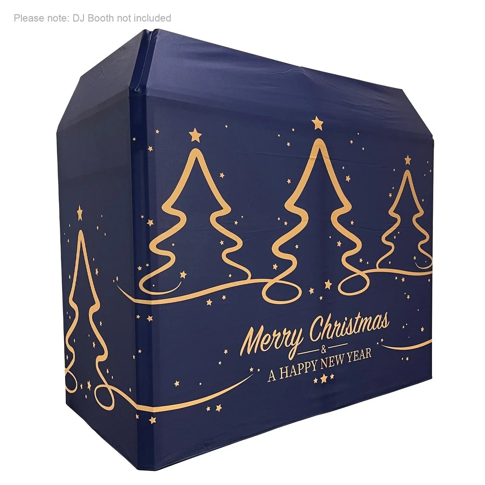 Equinox Merry Christmas Design Lycra for DJ Booths - DY Pro Audio