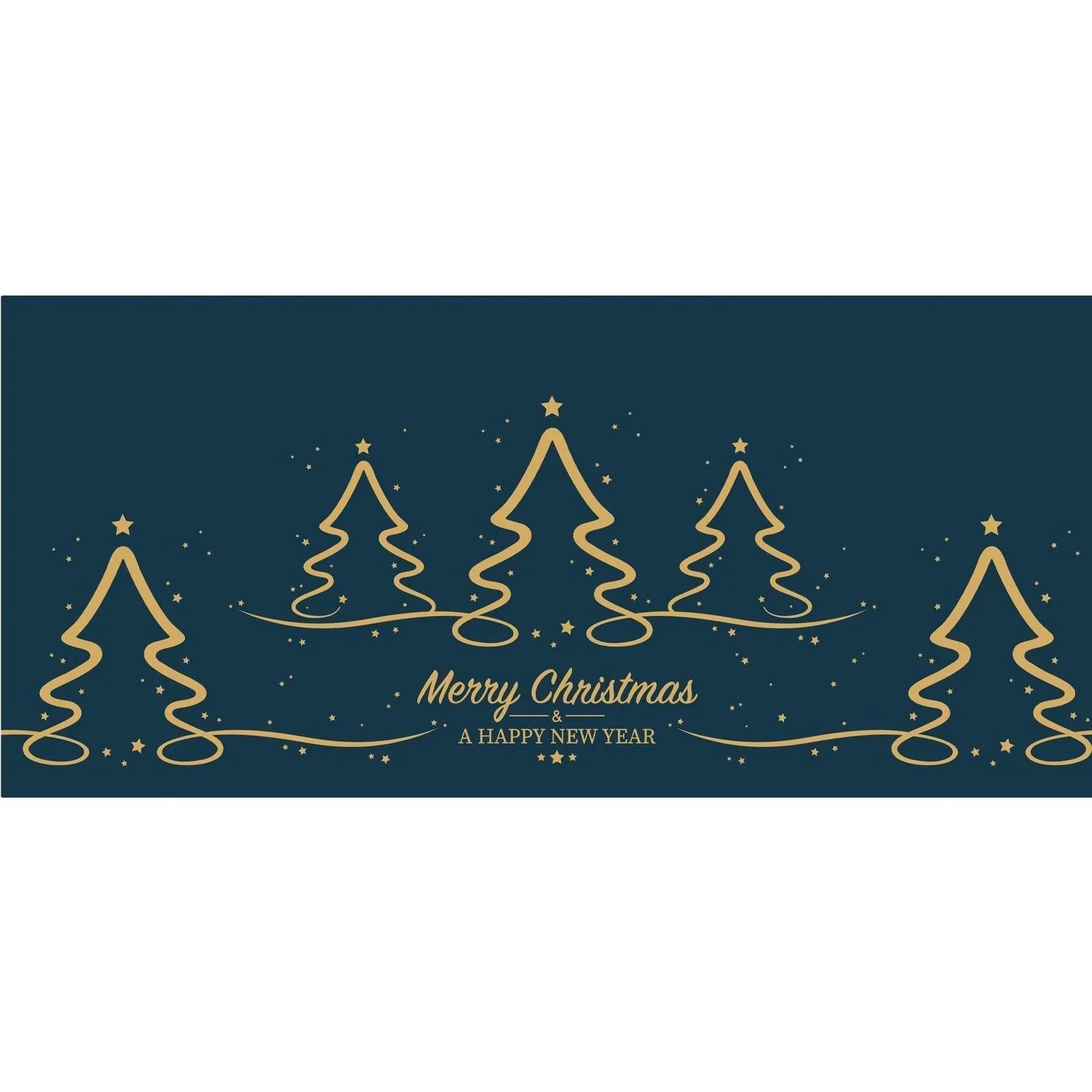 Equinox Merry Christmas Design Lycra for DJ Booths - DY Pro Audio