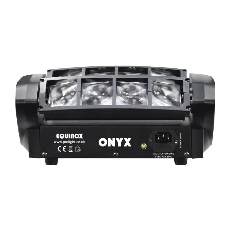 Equinox Onyx Beam MKII RGBW 8 x 3w Beam Effect Light - DY Pro Audio