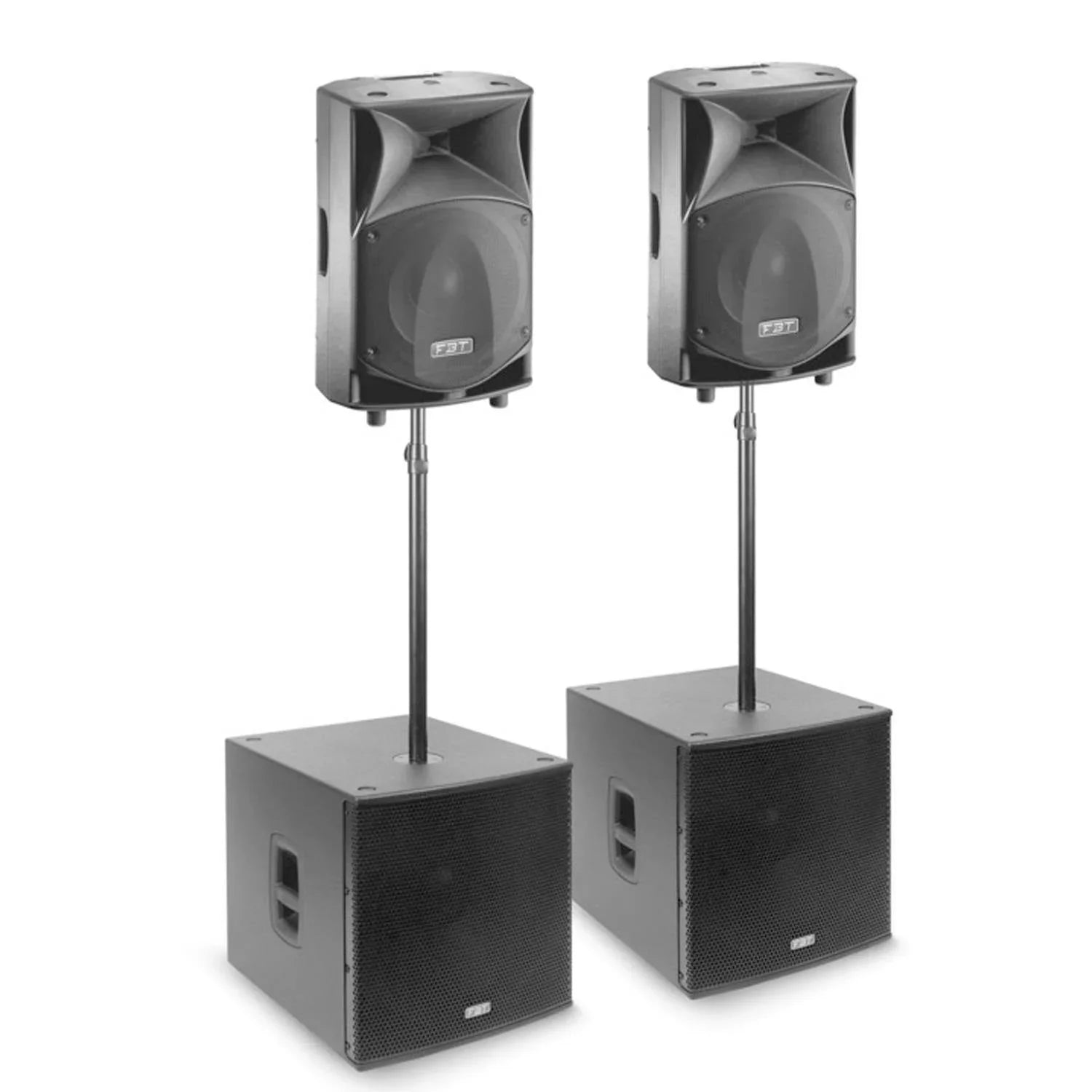 FBT JM 4000 JMaxX 114A & SUBline 118SA Package - DY Pro Audio
