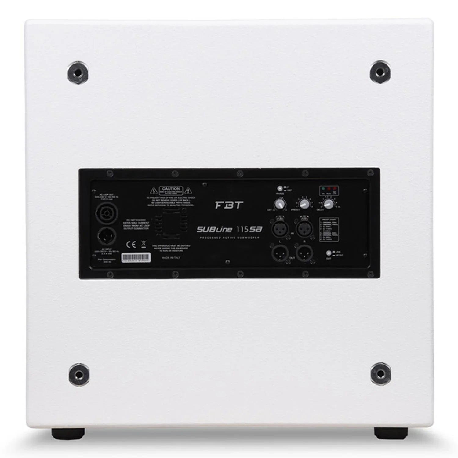 FBT SUBline 115sa 15" Active Subwoofer White - DY Pro Audio