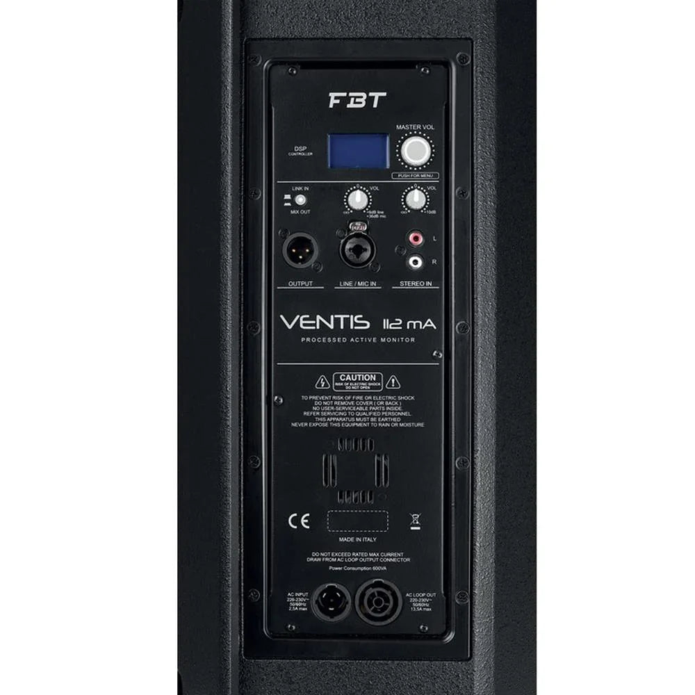 FBT Ventis 112MA Active Stage Monitor - DY Pro Audio