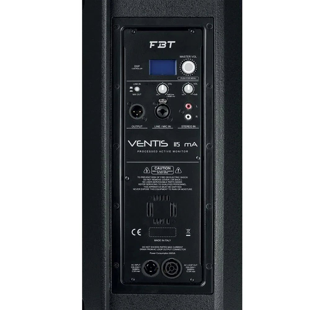 FBT Ventis 115MA Active Stage Monitor - DY Pro Audio