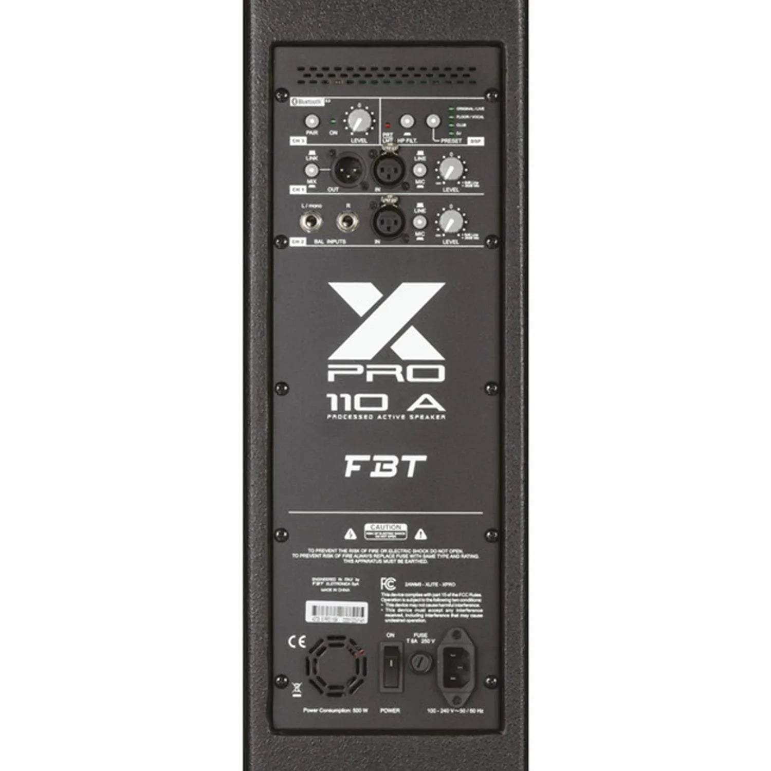 FBT X-PRO 110A 10" Active Speaker with Bluetooth - DY Pro Audio