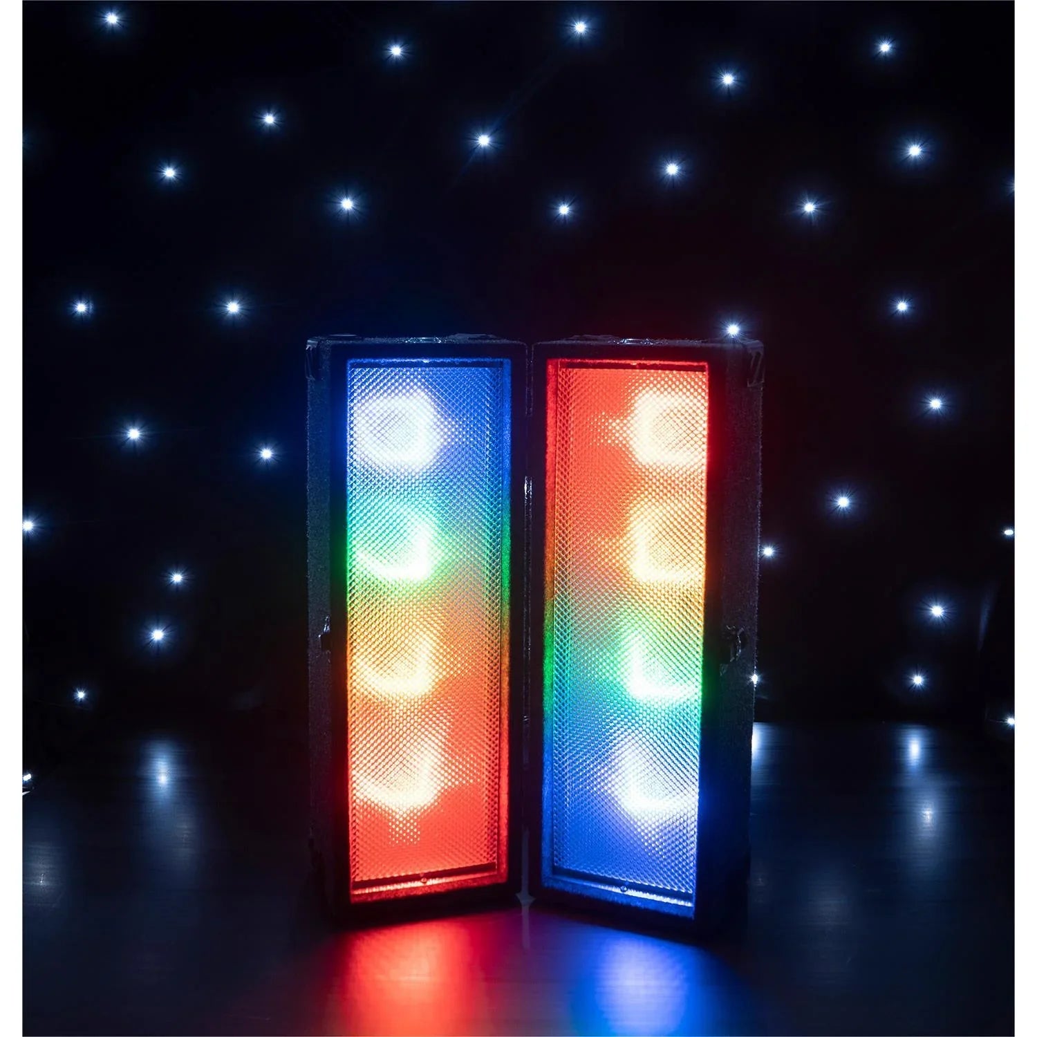 FXLab 2 x 4 Way Retro LED Light Box - DY Pro Audio