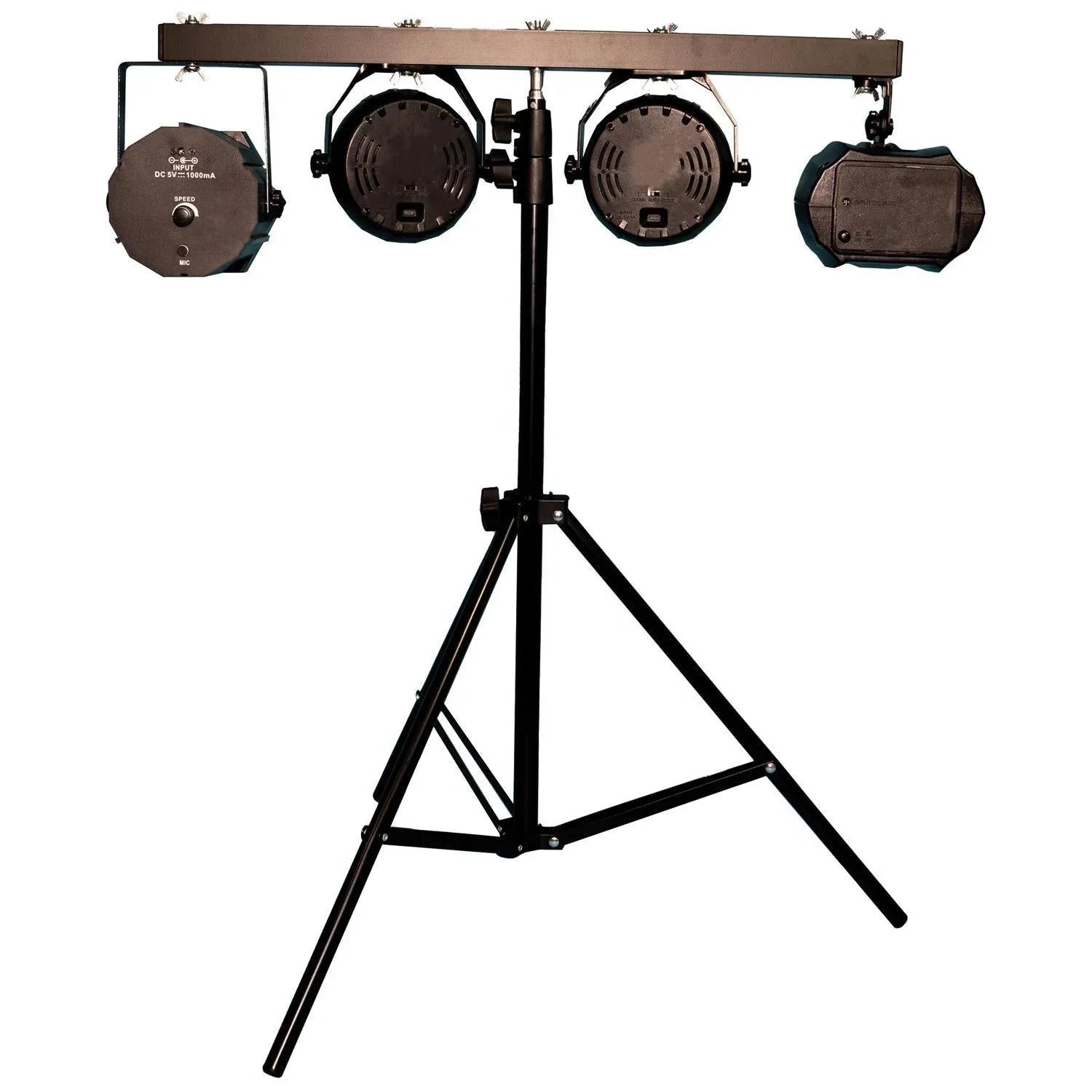 FXLAB Mobile DJ Lighting Kit with 4 LED Lighting Effects - DY Pro Audio