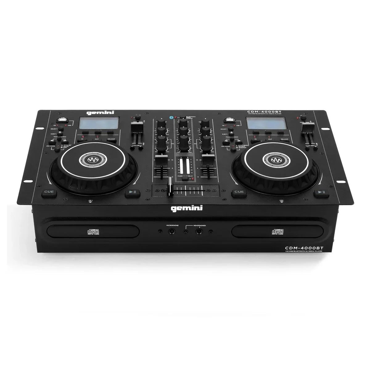 Gemini CDM-4000BT Dual CD Mixer combo with Bluetooth - DY Pro Audio