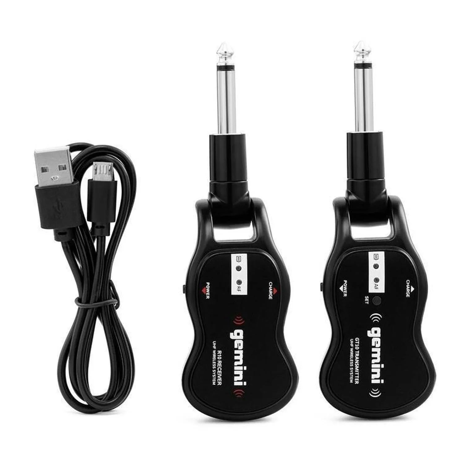 Gemini GMU-G100 UHF Wireless Guitar System - DY Pro Audio