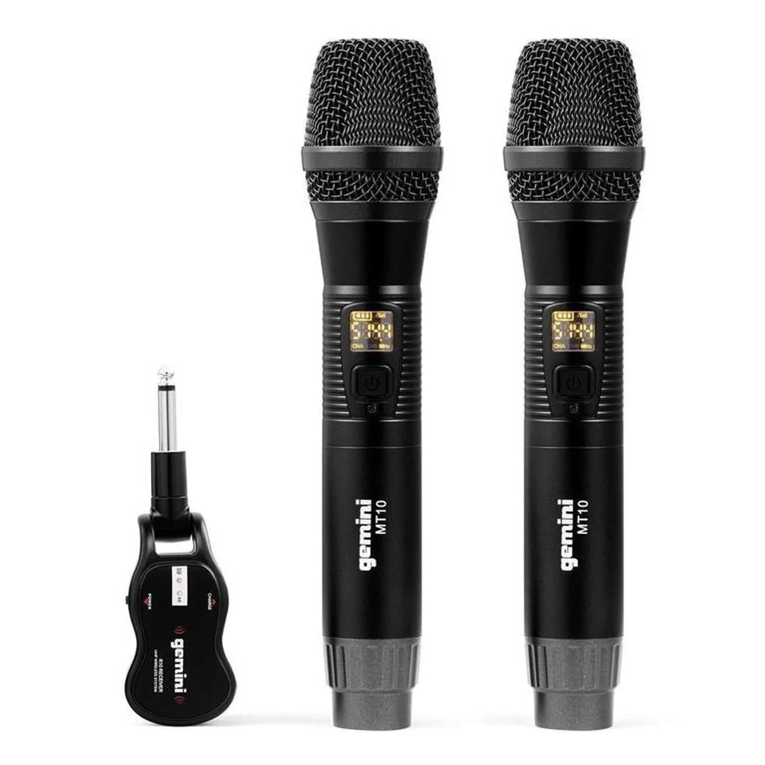 Gemini GMU-M200 Dual UHF Wireless Microphone System - DY Pro Audio