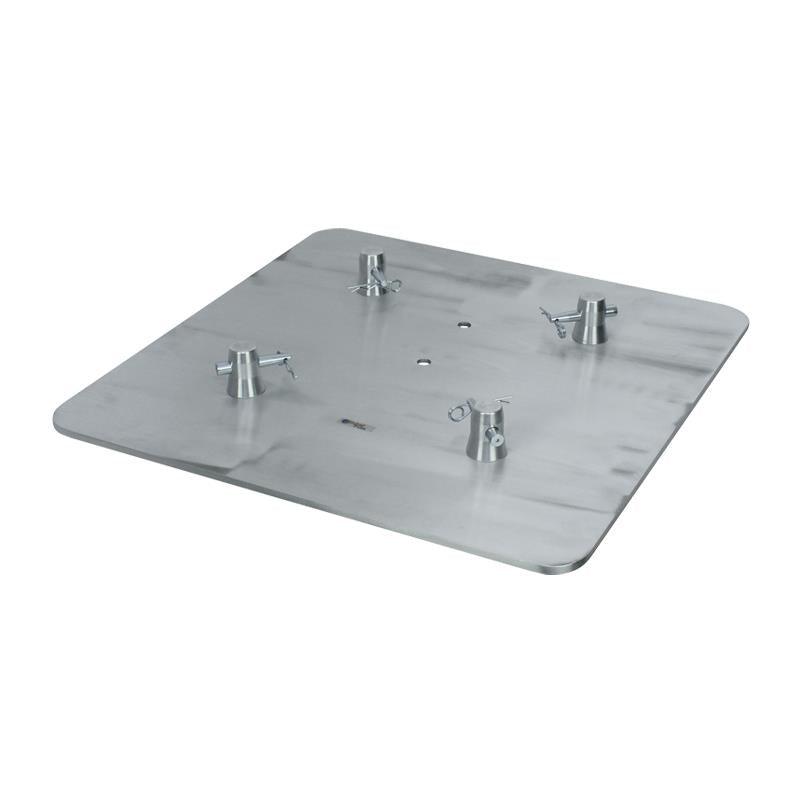 Global Truss Aluminium 500 x 500mm Base Plate PL4137-500A (PL) - DY Pro Audio