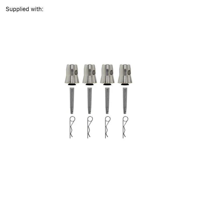 Global Truss F34 PL Base Plate (4137PL) - DY Pro Audio