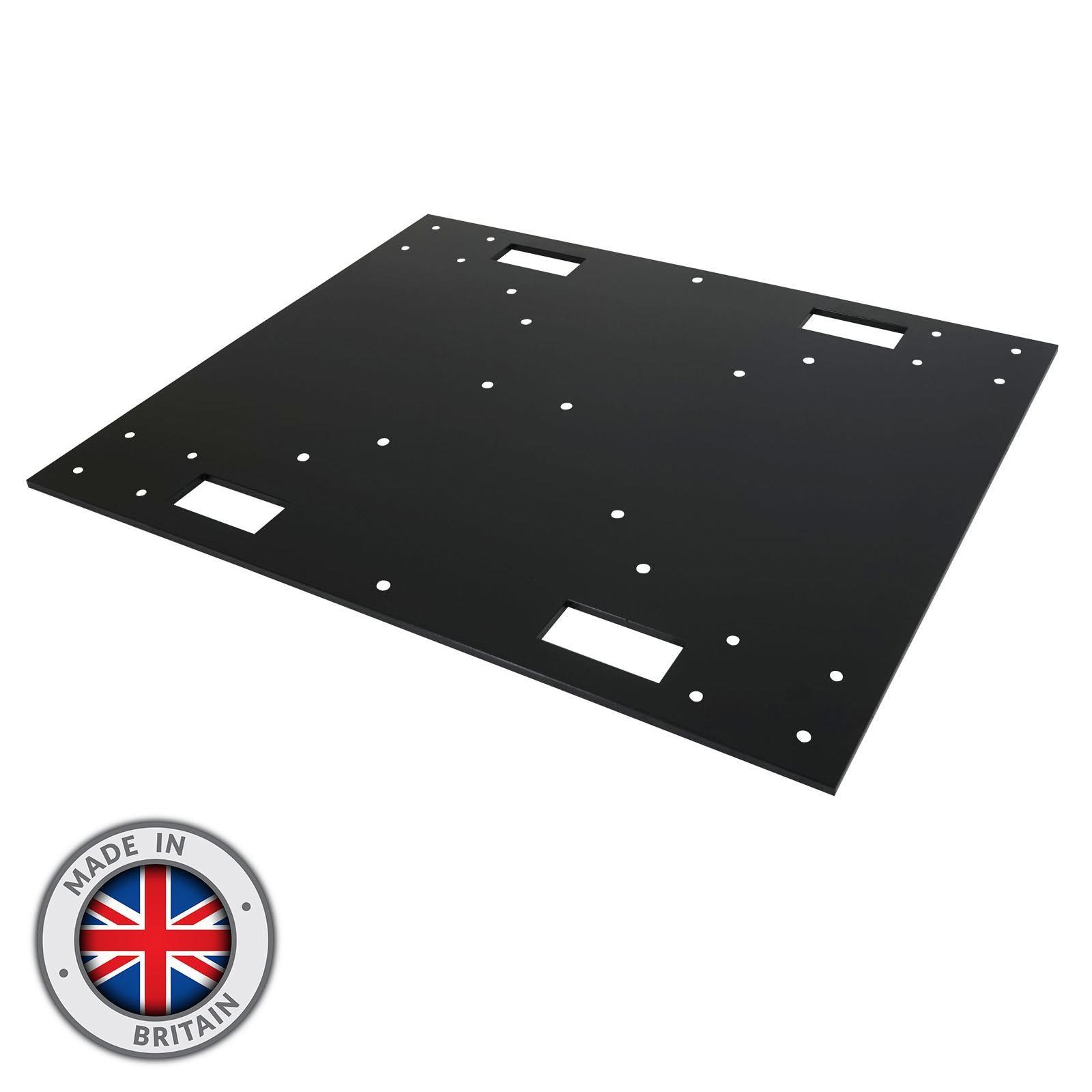 Global Truss UBP700 750 x 600mm Base Plate (No Conicals) - DY Pro Audio