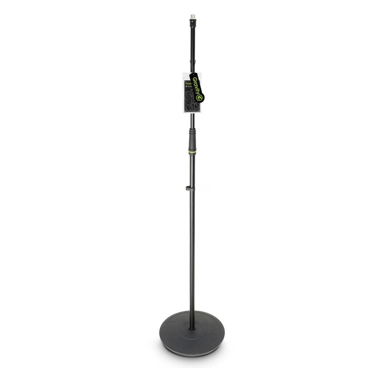 Gravity MS 23 Microphone Stand with Round Base - DY Pro Audio