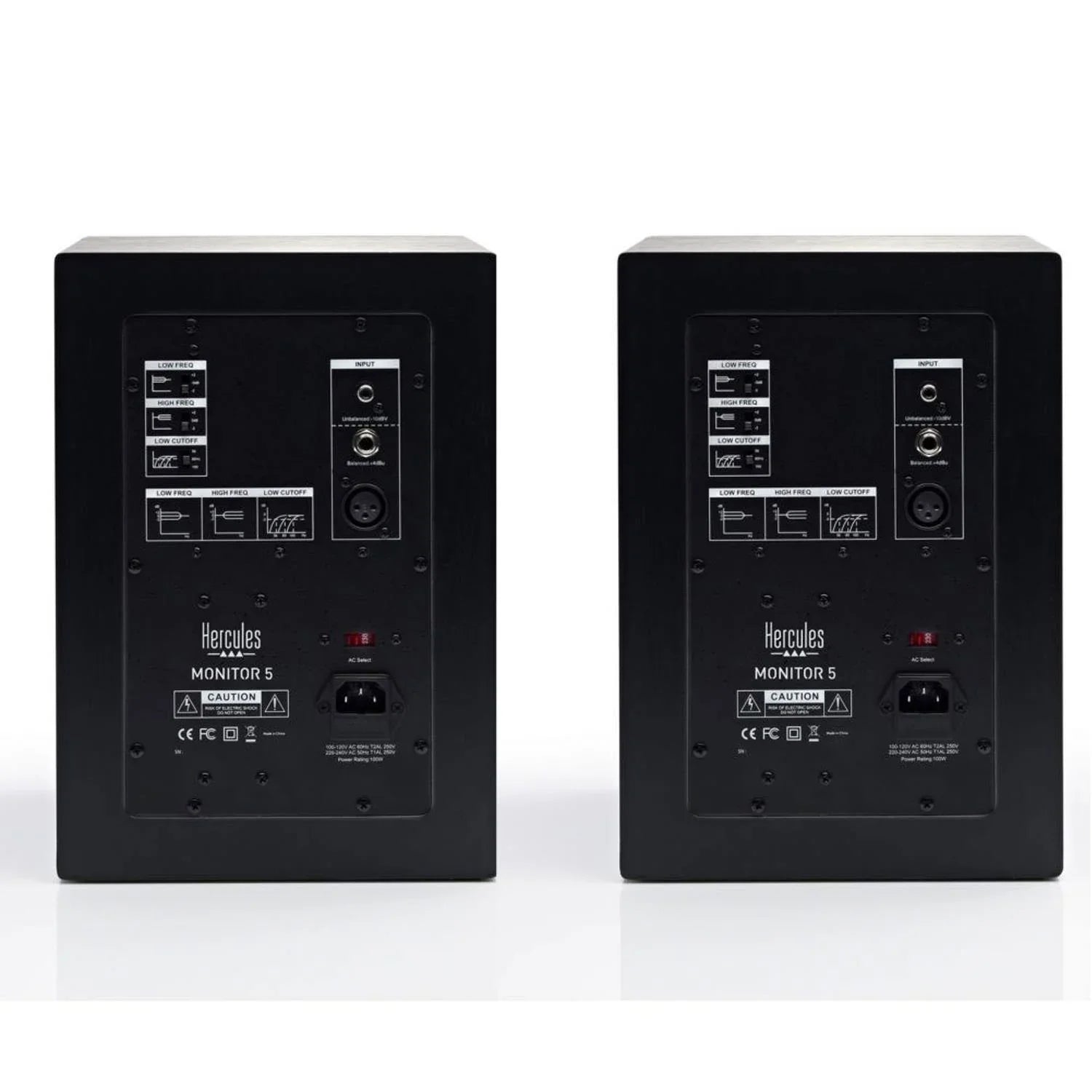 Hercules DJ Monitor 5 Active 5" monitors (pair) - DY Pro Audio