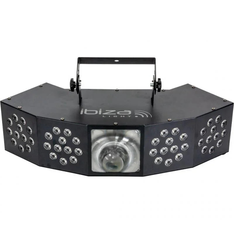 Ibiza Combi-FX4 Wash Moonflower Strobe LED DJ Disco 3-in-1 Lighting Effect - DY Pro Audio