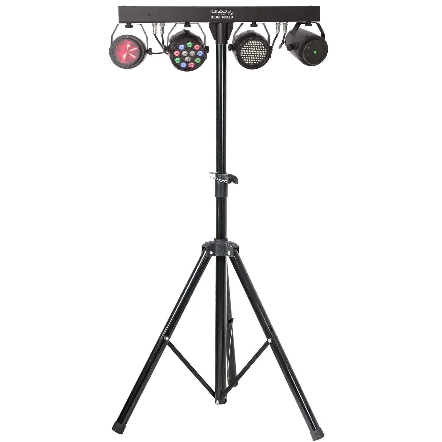 Ibiza DJLIGHT85LED Light Stand with LED Lights - DY Pro Audio