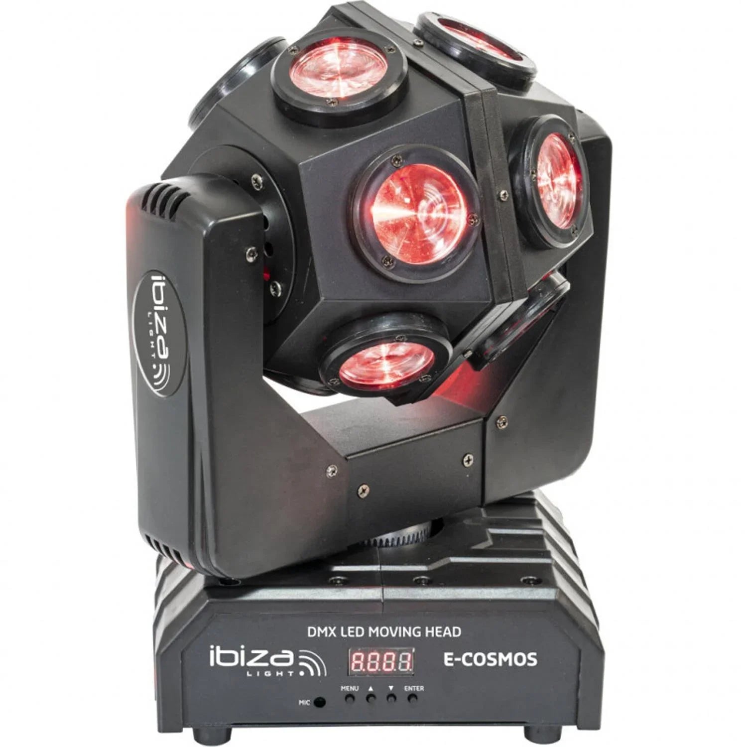 Ibiza E-Cosmos 12 x 10w Retro LED Moving Head - DY Pro Audio