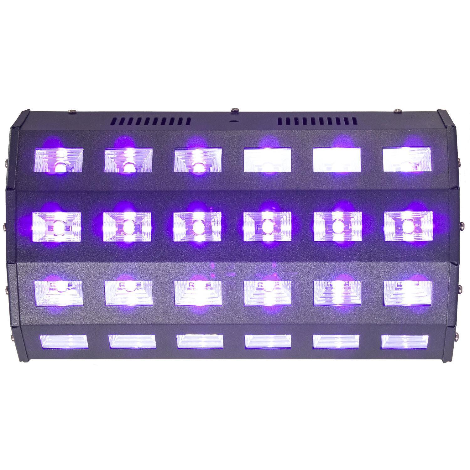 Ibiza LED-UV24 UV LED Flood Light - DY Pro Audio