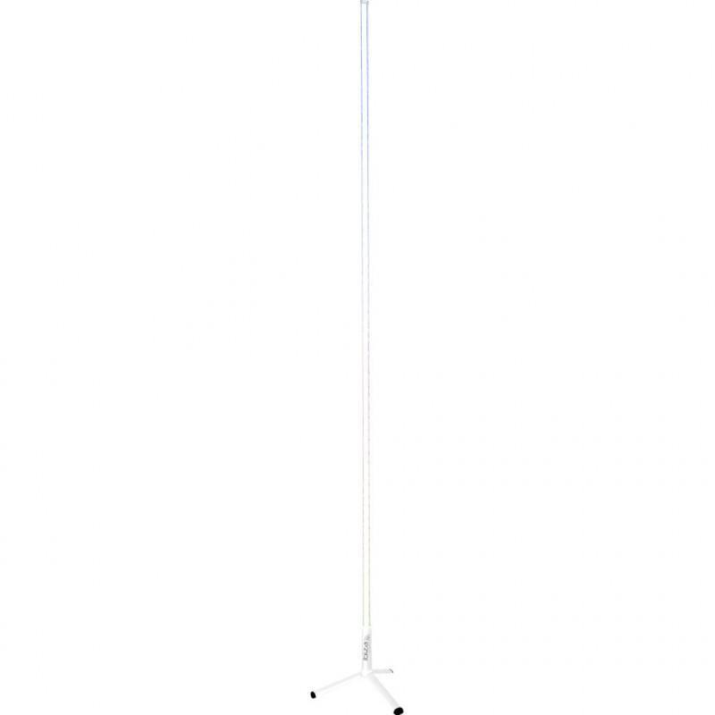 Ibiza Magic Colour Stick White 1.8m RGB Light Tube with Stand - DY Pro Audio
