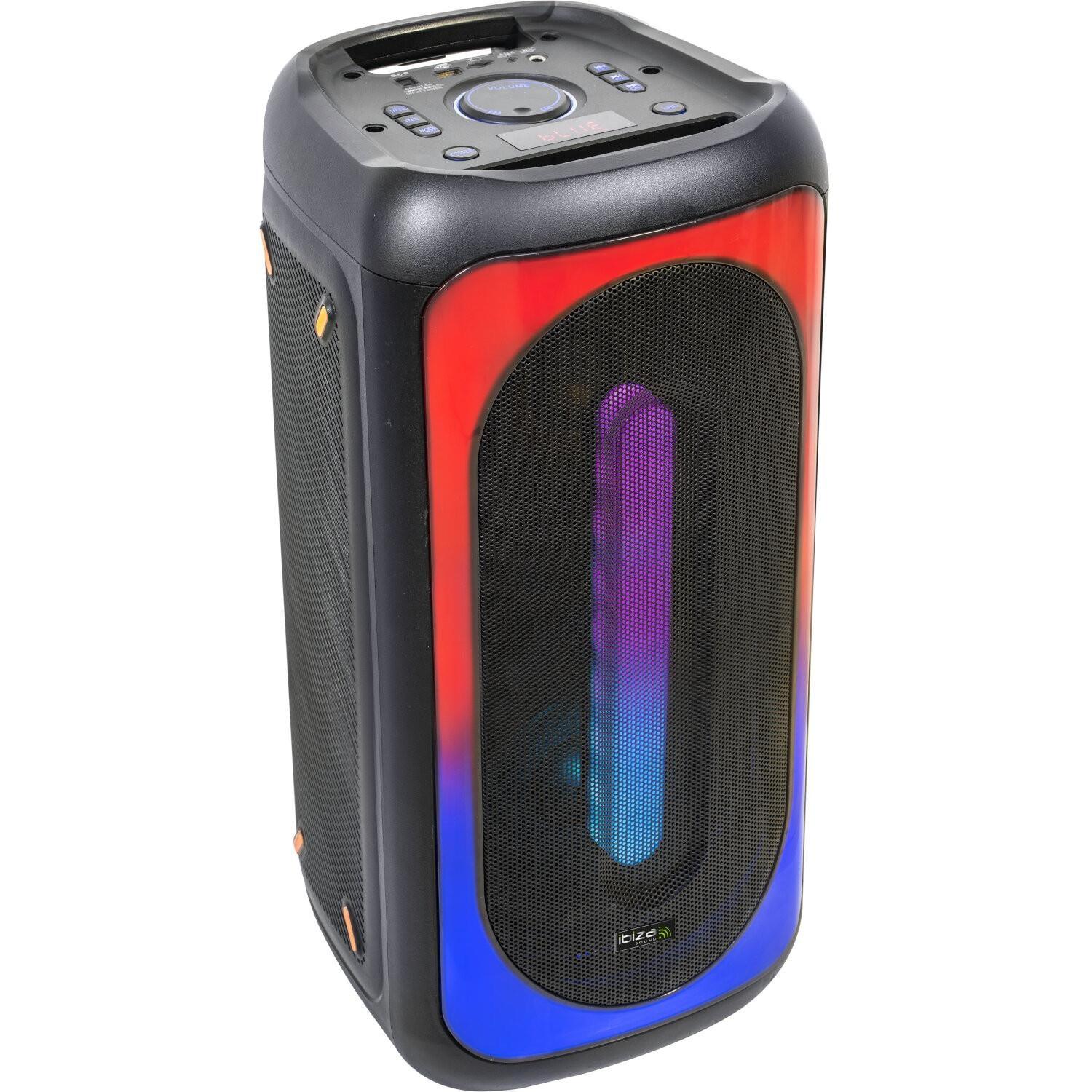 Ibiza MERCURE50 LED 500w Party Speaker with Bluetooth, USB, SD, TWS - DY Pro Audio