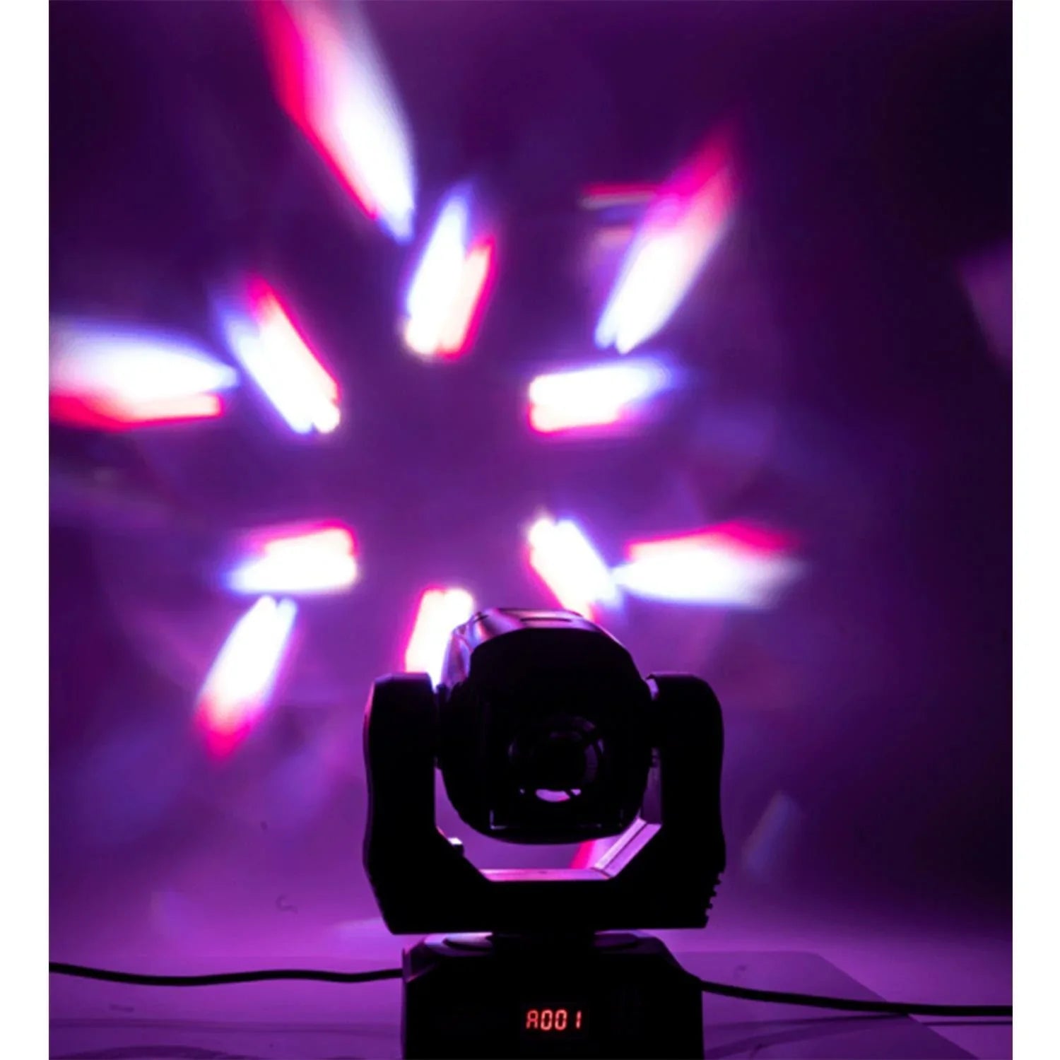 Ibiza Rolling Eye 6 x 12w Wash Effect Moving Head - DY Pro Audio
