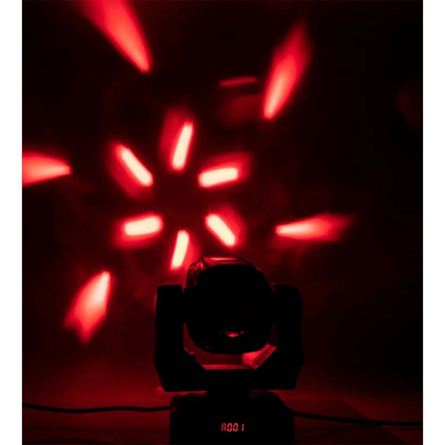 Ibiza Rolling Eye 6 x 12w Wash Effect Moving Head - DY Pro Audio