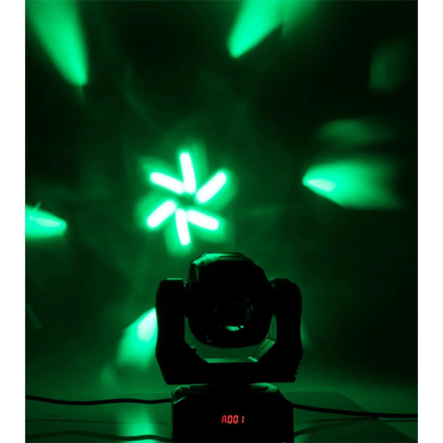Ibiza Rolling Eye 6 x 12w Wash Effect Moving Head - DY Pro Audio