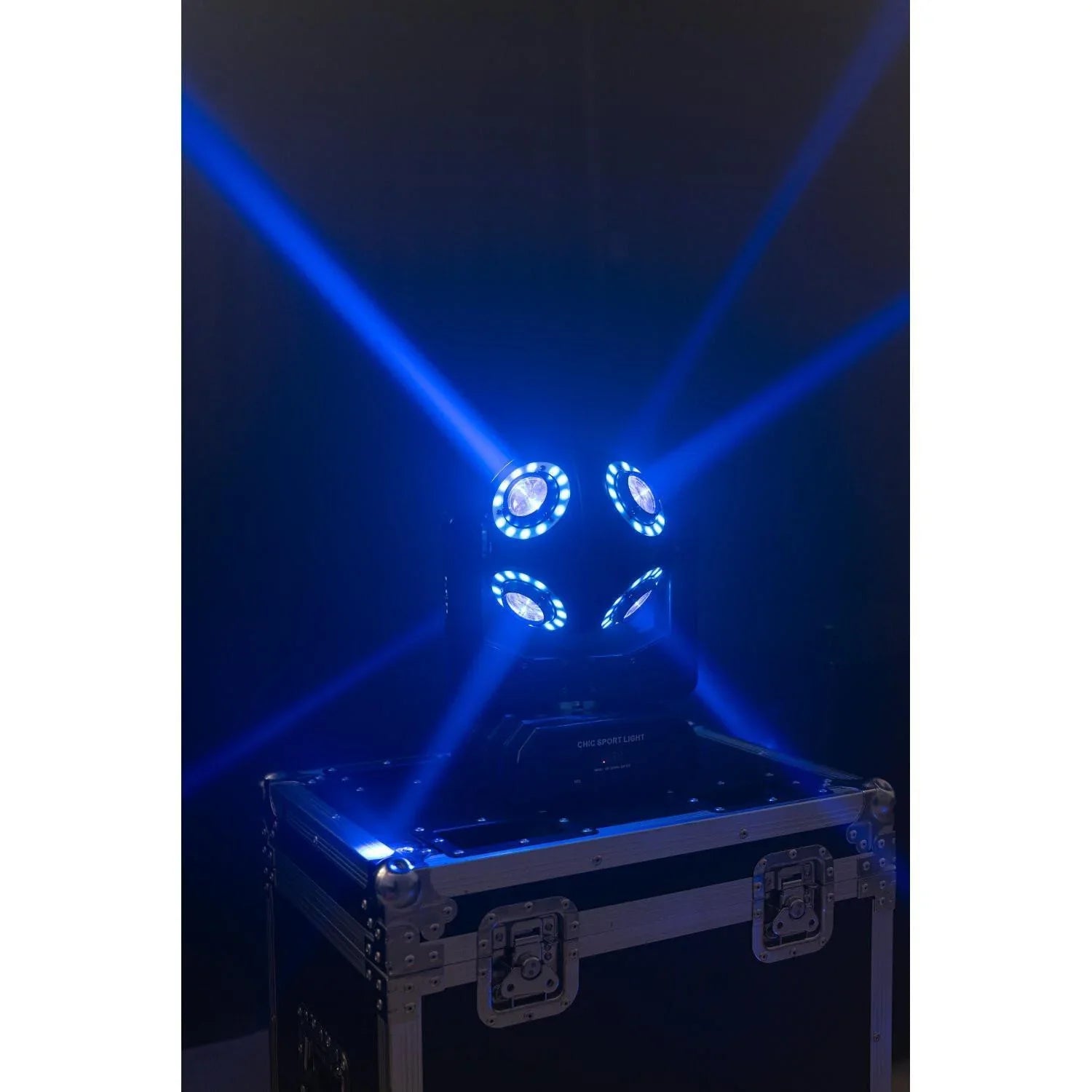 Ibiza SATURNE 8 x 10w 4 in 1 RGBW Moving Head - DY Pro Audio