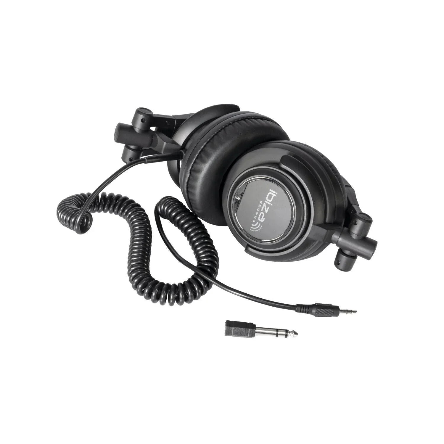 Ibiza Sound DJH100 Foldable DJ Stereo Noise Isolating Headphones - DY Pro Audio