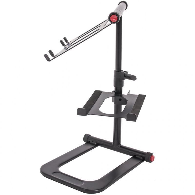 Ibiza Sound Dual DJ Laptop and Monitor Stand - DY Pro Audio