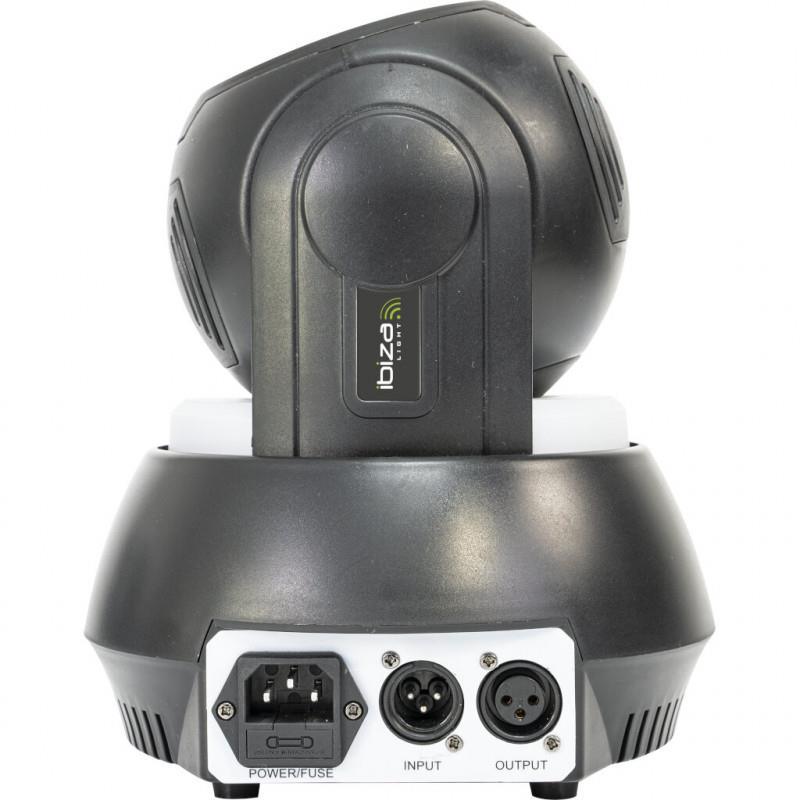 Ibiza Star-Spot Black 30W RGBW Spot Moving Head - DY Pro Audio