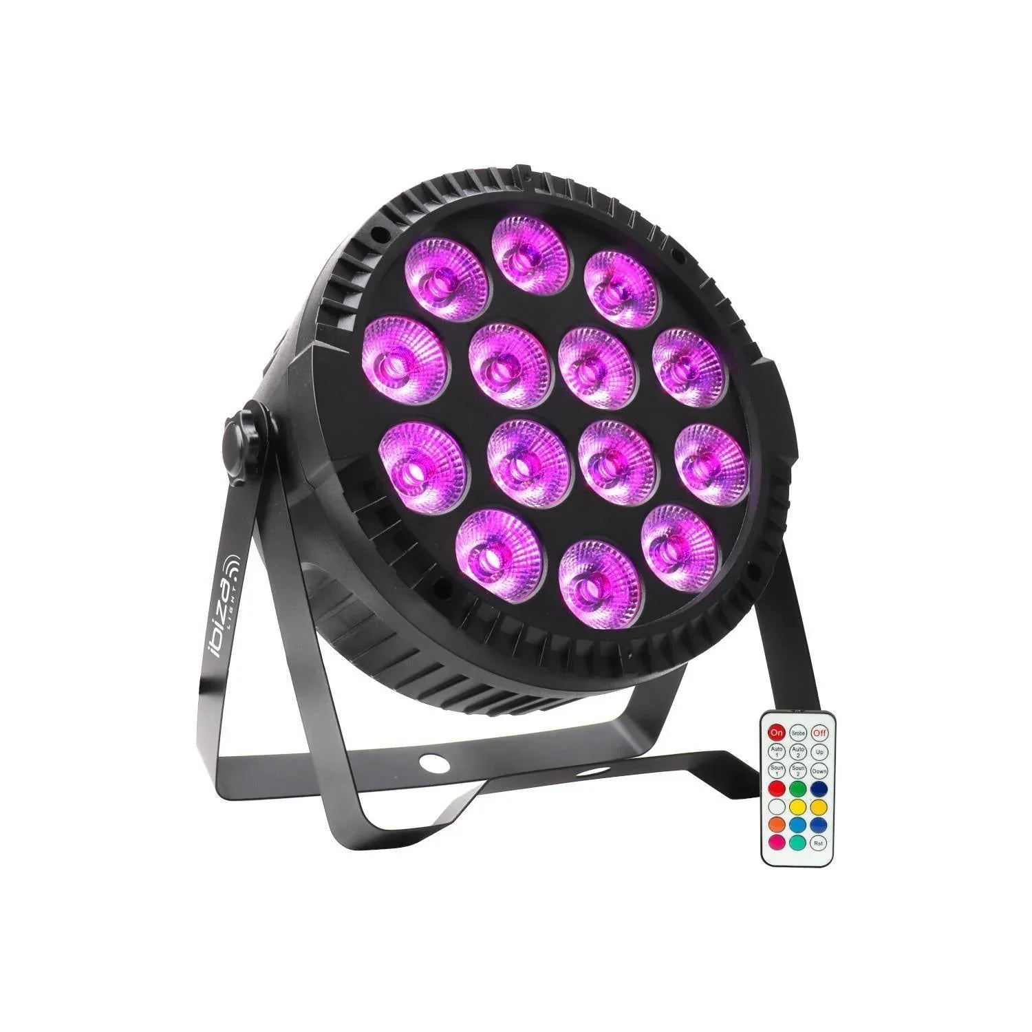 Ibiza ThinPar 14 X 6W RGBW Flat LED Par Can - DY Pro Audio