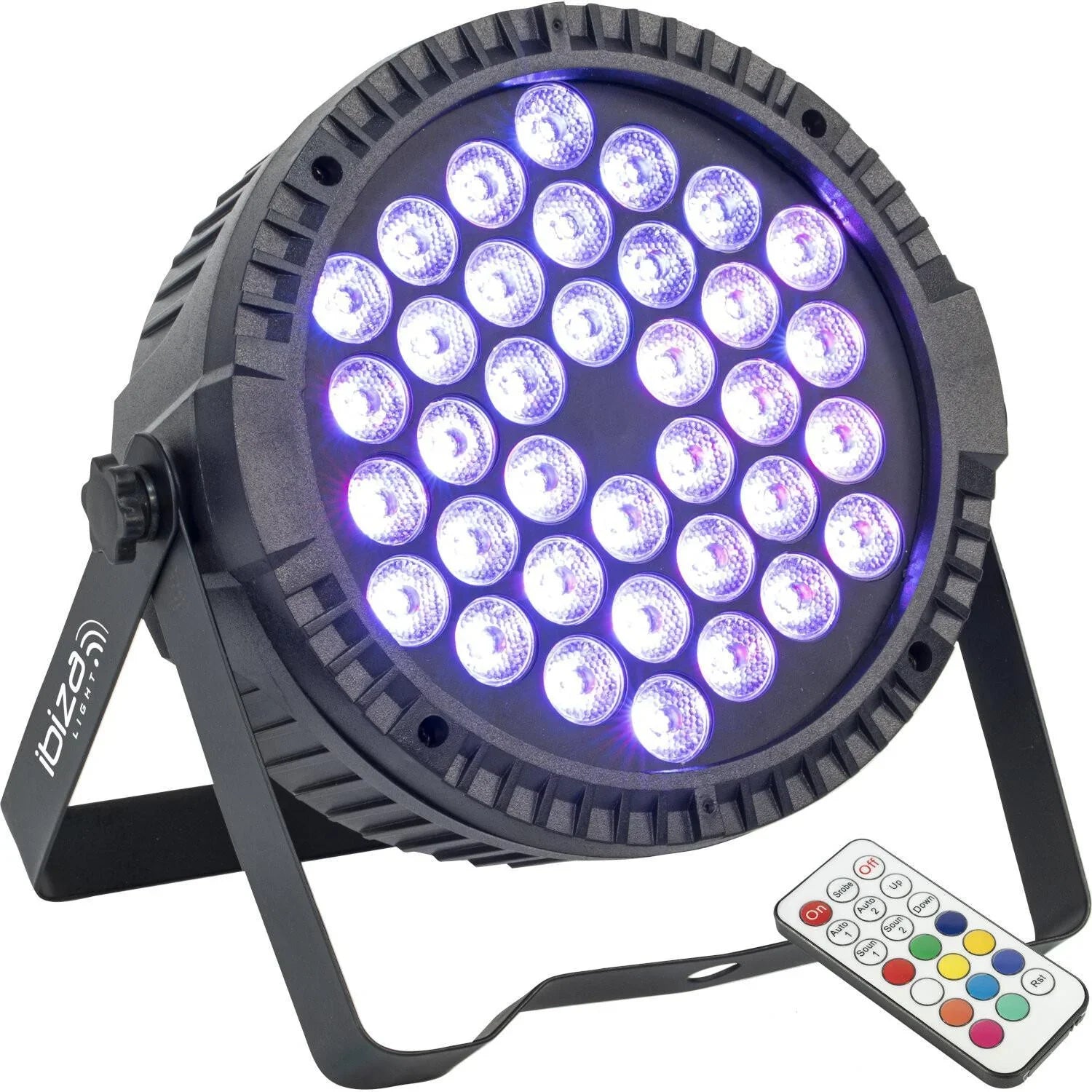 Ibiza ThinPar 36 x 1 RGB Flat LED Par Can - DY Pro Audio