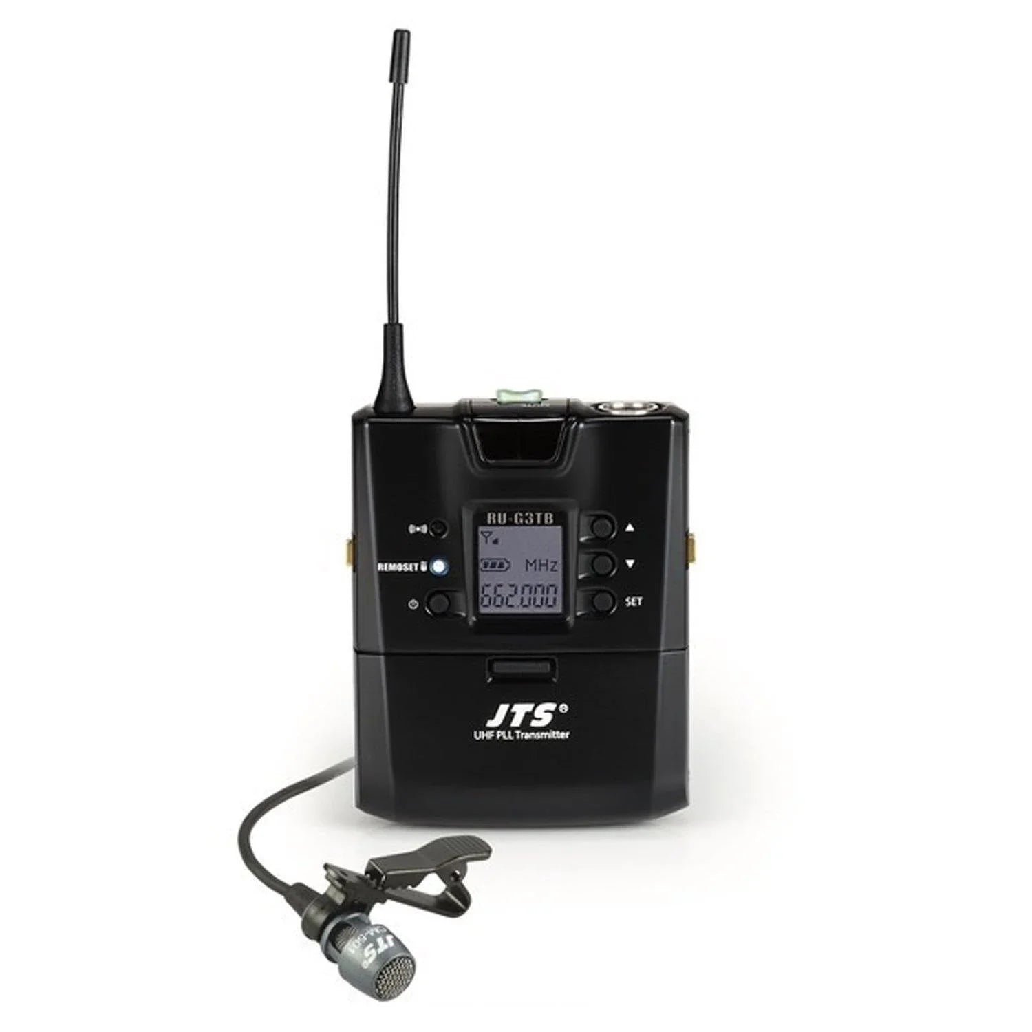 JTS UHF PLL Dual Channel Beltpack Wireless Microphone System - DY Pro Audio