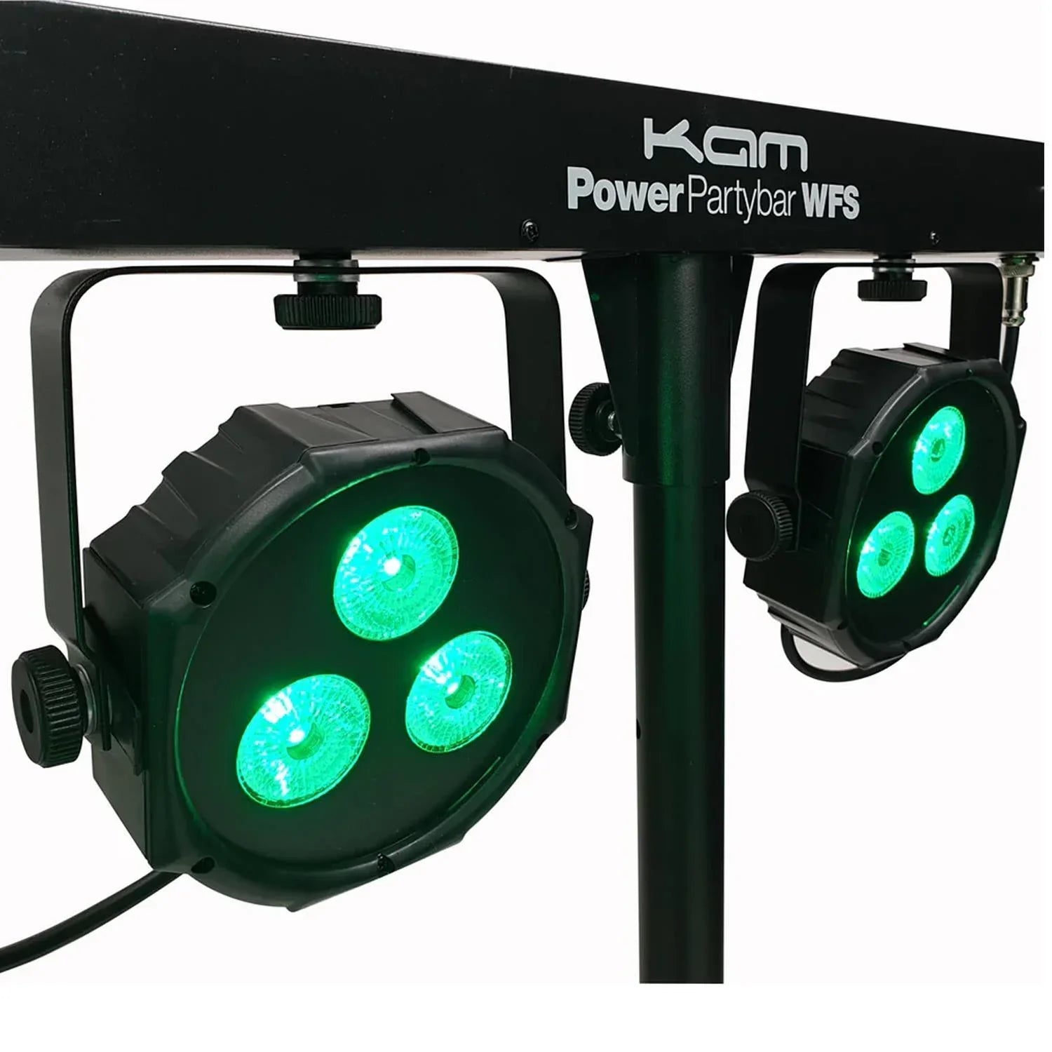 Kam Power Party Bar WFS Lights With Footswitch and Bag - DY Pro Audio