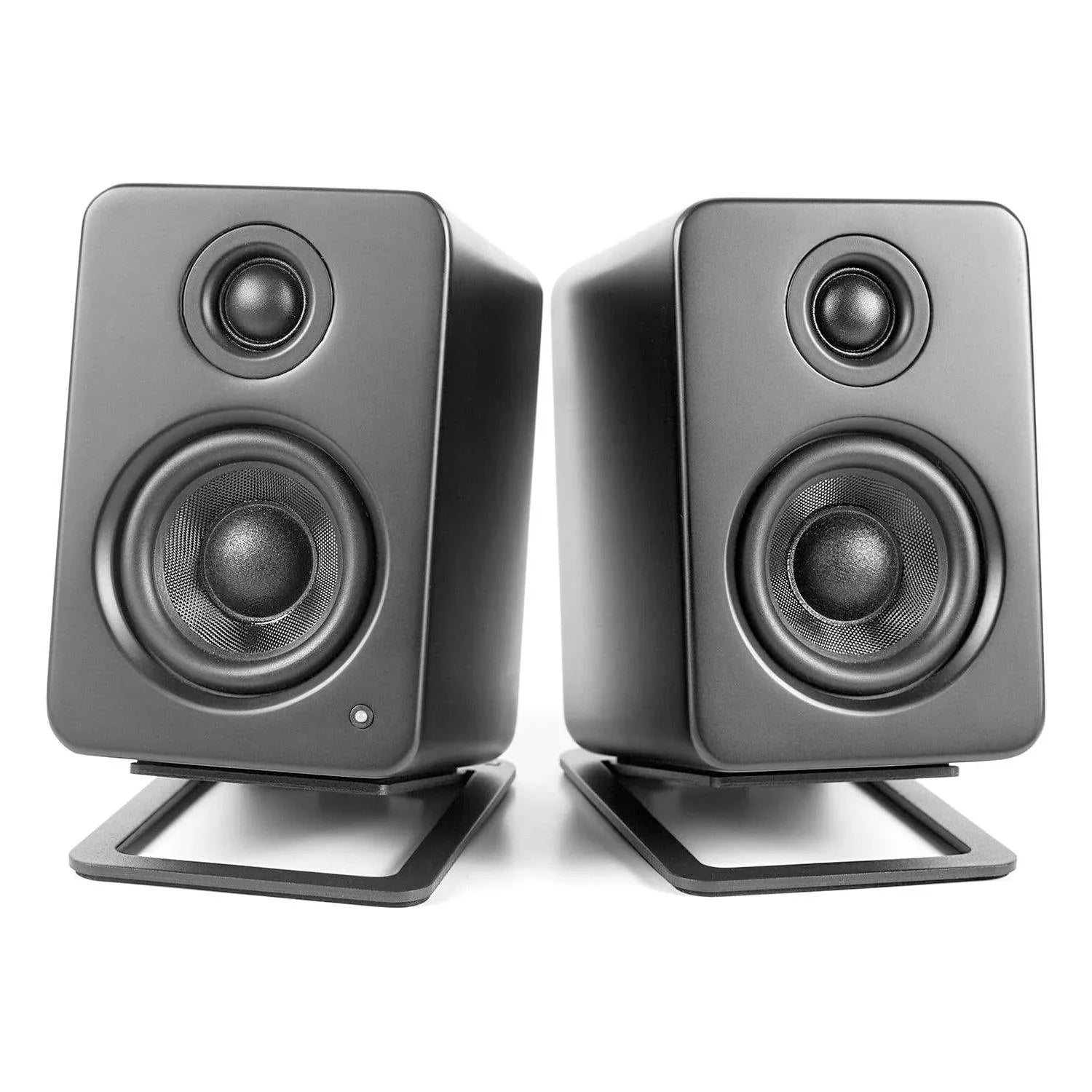 Kanto S2 Small Desktop Speaker Stands Black - DY Pro Audio