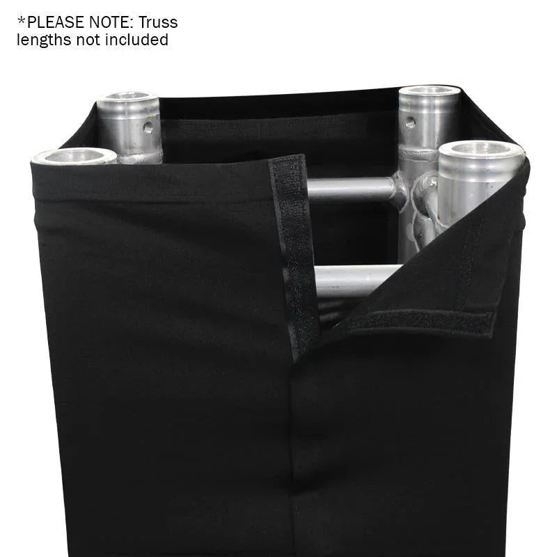 LEDJ Black 1.0m Quad Truss Sleeve/Sock - DY Pro Audio